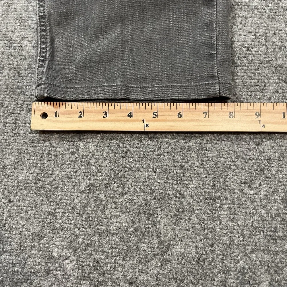 Levi's Men's 513 Straight Leg 36x30* Flex Fit Washed Black Denim Jeans